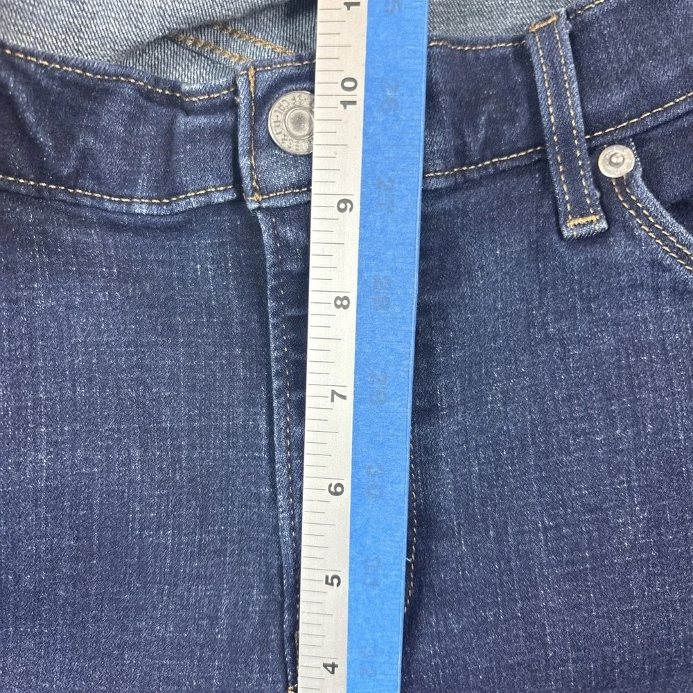 Levi‎ Strauss Signature Jeans Women's 33 Mid Rise Boot Cut Blue